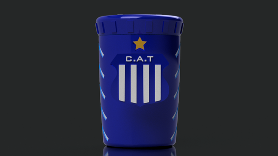 vaso talleres córdoba Abuelo fútbol argentina Talleres 3d print model - Mito3D