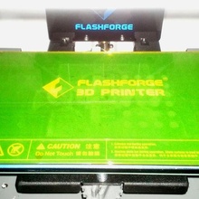 lit verre coin supports flashforge rêveur 3mm assiettes 3d print model - Mito3D