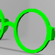 Gözlük 3d print model - Mito3D