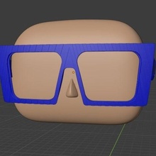 lunettes 9 funko pop art 3d print model - Mito3D