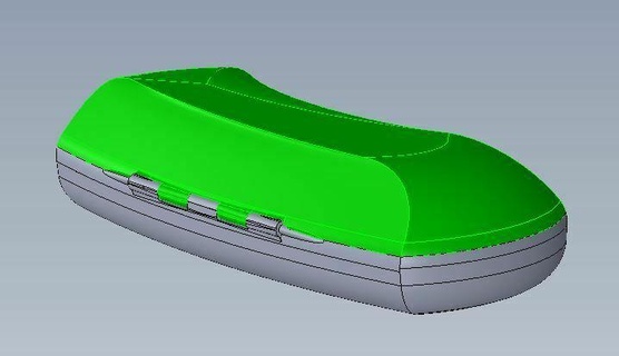 Brille Box Sonnenbrille Schutz Veranstalter 3d print model - Mito3D