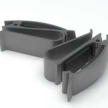 glasses clip car link hitch support 3d print model - Mito3D