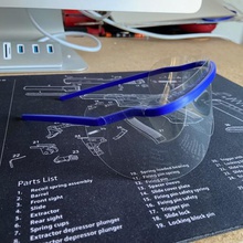 occhiali covid-19 vari 3d print model - Mito3D