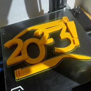 lentes 2023 gafas protección año 3d print model - Mito3D