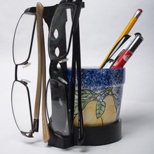 suporte de óculos a casa secretária caneta titular pote stand tabela arrumado 3d print model - Mito3D