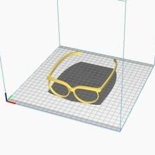 glasses owl kids 3d print model - Mito3D