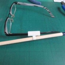 Brille Bleistift Halter Unterstützung DIY 3d print model - Mito3D