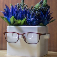 glasses planter 3d print model - Mito3D