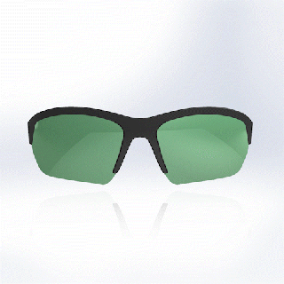 Gözlük gözlükler optik lens çerçeve delta019 Güneş oyuncak yüksek poli peice gözlük kişiler Google moda şeftali martı göz 3d print model - Mito3D