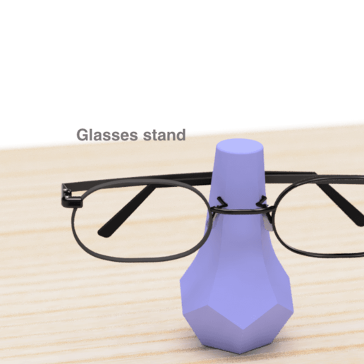 lunettes de stand gadget 3D print model - Mito3D