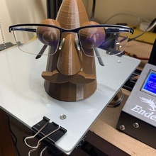 glasses stand eyes eye spectacles 3d print model - Mito3D