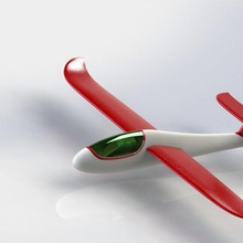 glider design various uav aeronautics 3dprint aircraft 3d print model - Mito3D