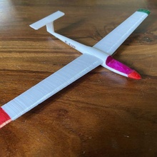 planör model oyun uçak kanatlar hava modelleme uçuş oyuncak segelflugzeug 3d print model - Mito3D