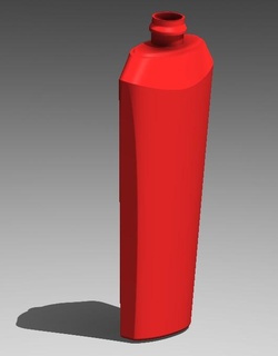 gliss bottle 250ml Art 3d print model - Mito3D