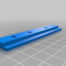 glissiere geladeira peças reposição 3d print model - Mito3D