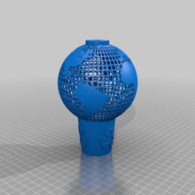 globe recycle bin - homecomming again various learning 3d print model - Mito3D