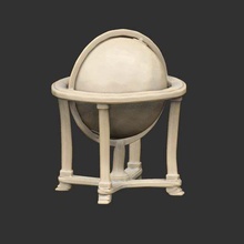 globe stand game props fable 3d print model - Mito3D