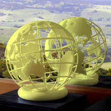 globe-b 3d-gedruckt Kunst 3d print model - Mito3D