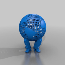 globus terra art modelli mondo 3d print model - Mito3D