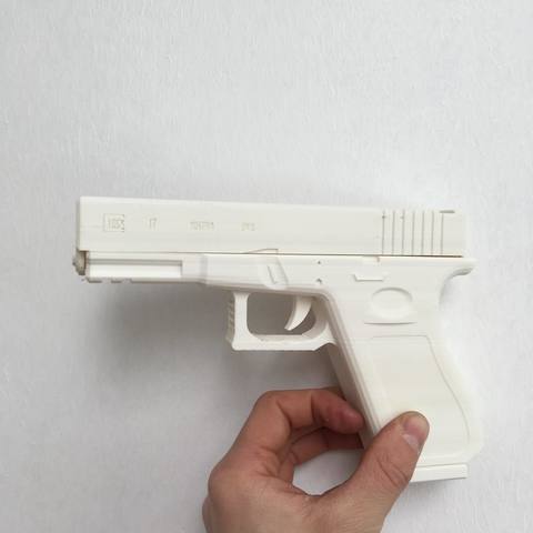 glock 17 game 3D print model - Mito3D