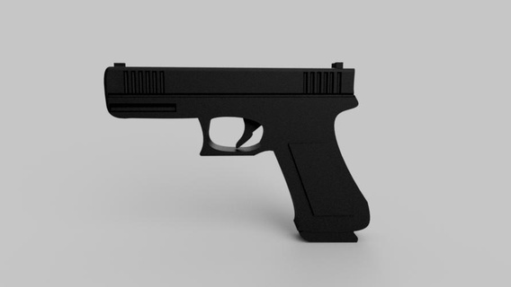 glock17 pistola arma Armi pistole glock giocattoli 3d print model - Mito3D