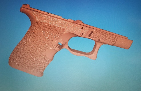 glock26 coral quadro Armação glock defcad 3d print model - Mito3D
