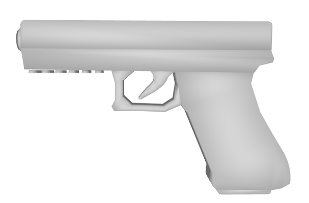 glock pistola arma proiettile decorazione tech tecnologia 3d print model - Mito3D