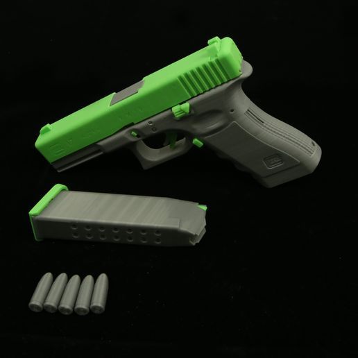 glock 17 3D print model - Mito3D