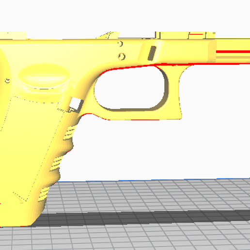 glock 17 pièces 3D print model - Mito3D