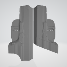 glock 17 división molde herramienta pistola Kydex 3d print model - Mito3D