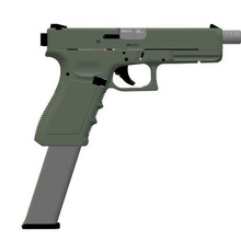 glock 17c auto sear 3d print model - Mito3D