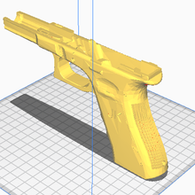 glock 17c frame game 3d print model - Mito3D