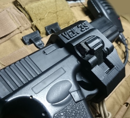 glock 18 fondina utensili glock17 3d print model - Mito3D