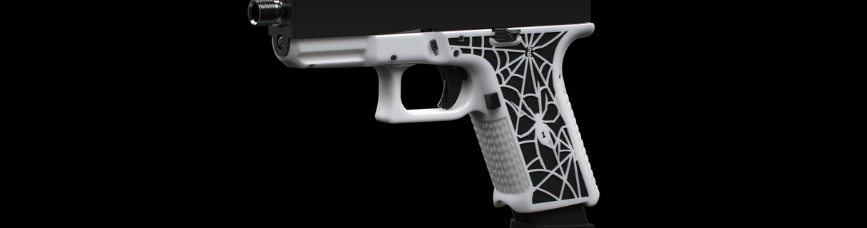 glock 19 viuda negra punteado 17 armas fuego disparadores apretones revistas rifle parada manos cargador velocidad extendido lanzamiento FMDA 3d print model - Mito3D