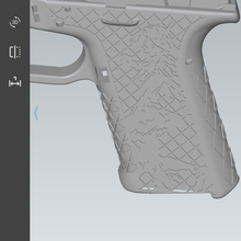 glock 19 chelsea akame ga kill tool guns 3d print model - Mito3D