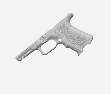 glock 19 elephant frame glock frame  3d print model - Mito3D