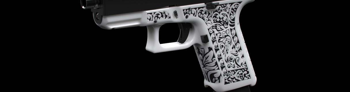 glock 19 epix stipple 17 guns firearms triggers grips magazines rifle handstop speedloader extended release fmda 3d print model - Mito3D