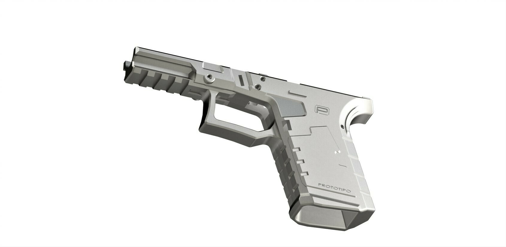 glock 19 Rahmen glock19 dd19 Zubehör 3D print model - Mito3D