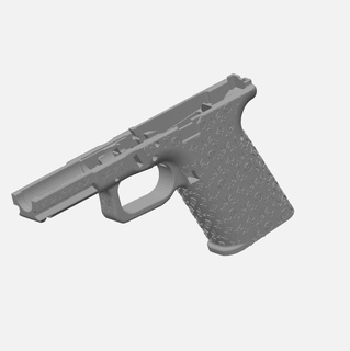 glock 19 ganja frame 420 3d print model - Mito3D