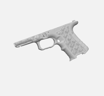 glock 19 goyard çerçeve glock19 g19 çerçeveler 9mm 3d print model - Mito3D