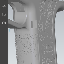 glock 19 mano attrezzo pistole 3d print model - Mito3D