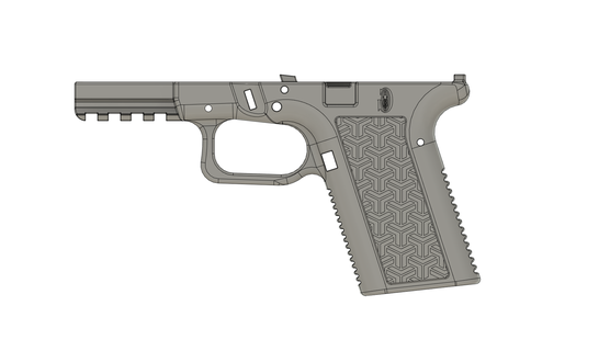 glock 19 p80 goyard tüpfeln 17 Waffen Feuerarme löst Griffe Zeitschriften Gewehr Handstop Speedloader fmda 3d print model - Mito3D