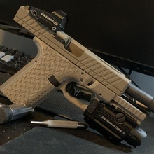 glock 19 p80 pf940c gravado ferramenta coldre polímero 80 arma fogo 9mm aranha rede 3d print model - Mito3D