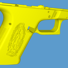 glock 19 santo maria attrezzo pistole 3d print model - Mito3D