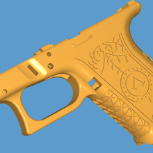 glock 19 espartano herramienta armas 3d print model - Mito3D