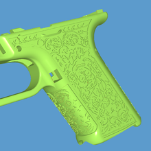 glock 19 azúcar calaveras herramienta armas 3d print model - Mito3D