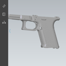 glock 19 Texas Benutzerdefiniert Werkzeug Waffen 3d print model - Mito3D