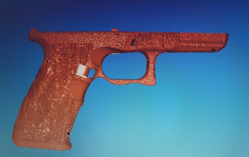glock 19 trippy cuadro glock19 defcad 3d print model - Mito3D