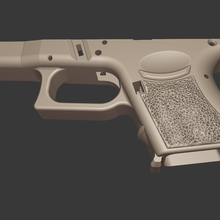 glock 26 faça quadro Armação ferramenta g26 Lula jogos Ferramentas mecânico brinquedo trilhos airsoft arma fogo pistola g17 defesa fácil Natal receptor 3d print model - Mito3D