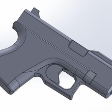 glock 26 kalıp araç g26 glock26 deri tabanca 3d print model - Mito3D